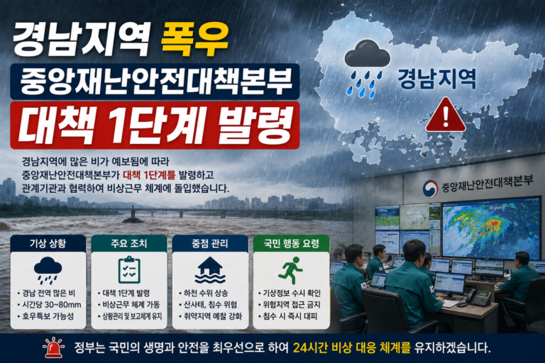 중앙재난안전대책본부